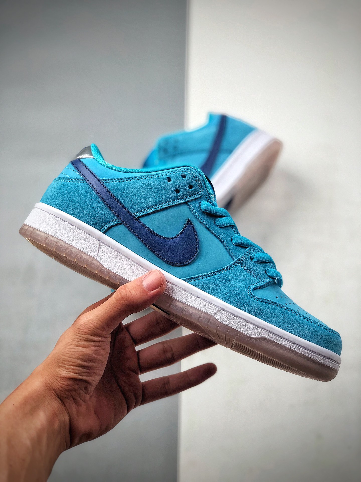 290 NIKE SB DUNK LOW PRO BIue Fury蓝以前”DUNK”只是一双普通的篮球鞋BQ6817-400