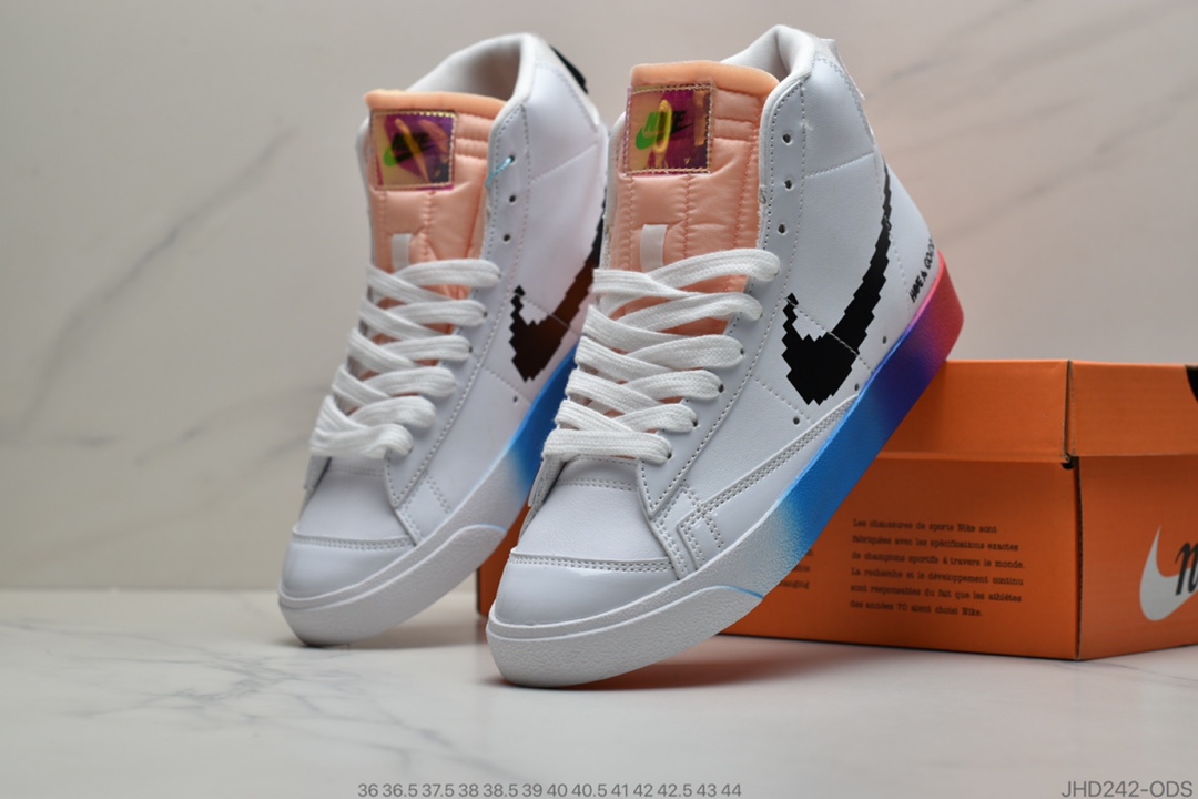 190 公司级耐克Nike Blazer Mid ’77 Vintage“ Have A Good Game”电玩 开拓者高帮休闲板鞋 DC3280-101