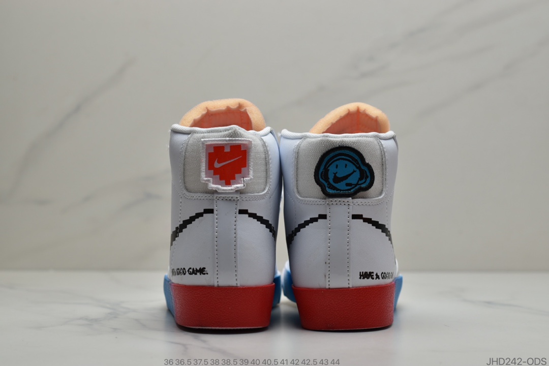 190 公司级耐克Nike Blazer Mid ’77 Vintage“ Have A Good Game”电玩 开拓者高帮休闲板鞋 DC3280-101
