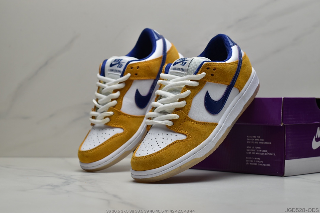 180 公司级Nk SB Dunk Low Laser Orange 湖人紫金配色BQ6817-800