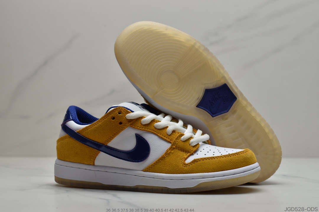 180 公司级Nk SB Dunk Low Laser Orange 湖人紫金配色BQ6817-800