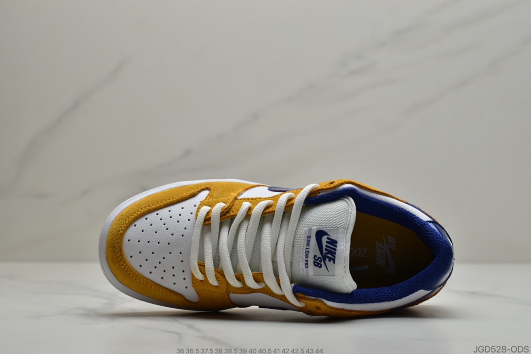 180 公司级Nk SB Dunk Low Laser Orange 湖人紫金配色BQ6817-800