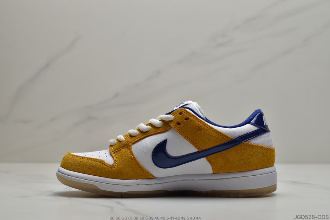 180 公司级Nk SB Dunk Low Laser Orange 湖人紫金配色BQ6817-800