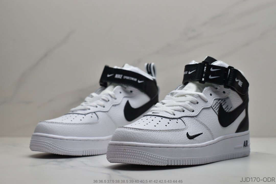 130 公司级耐克Nike Air Force 1 Low 空军一号解构高帮百搭休闲运动板鞋804609-103