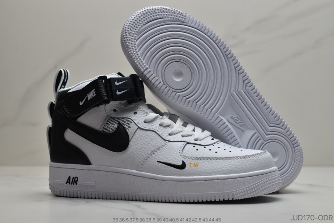 130 公司级耐克Nike Air Force 1 Low 空军一号解构高帮百搭休闲运动板鞋804609-103