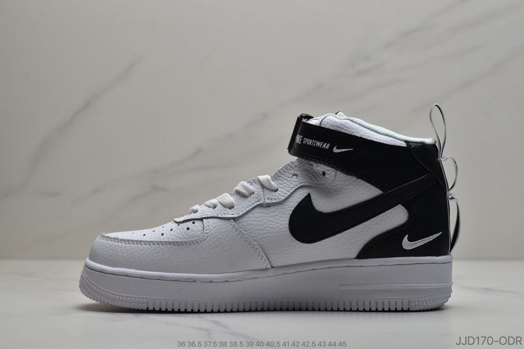 130 公司级耐克Nike Air Force 1 Low 空军一号解构高帮百搭休闲运动板鞋804609-103