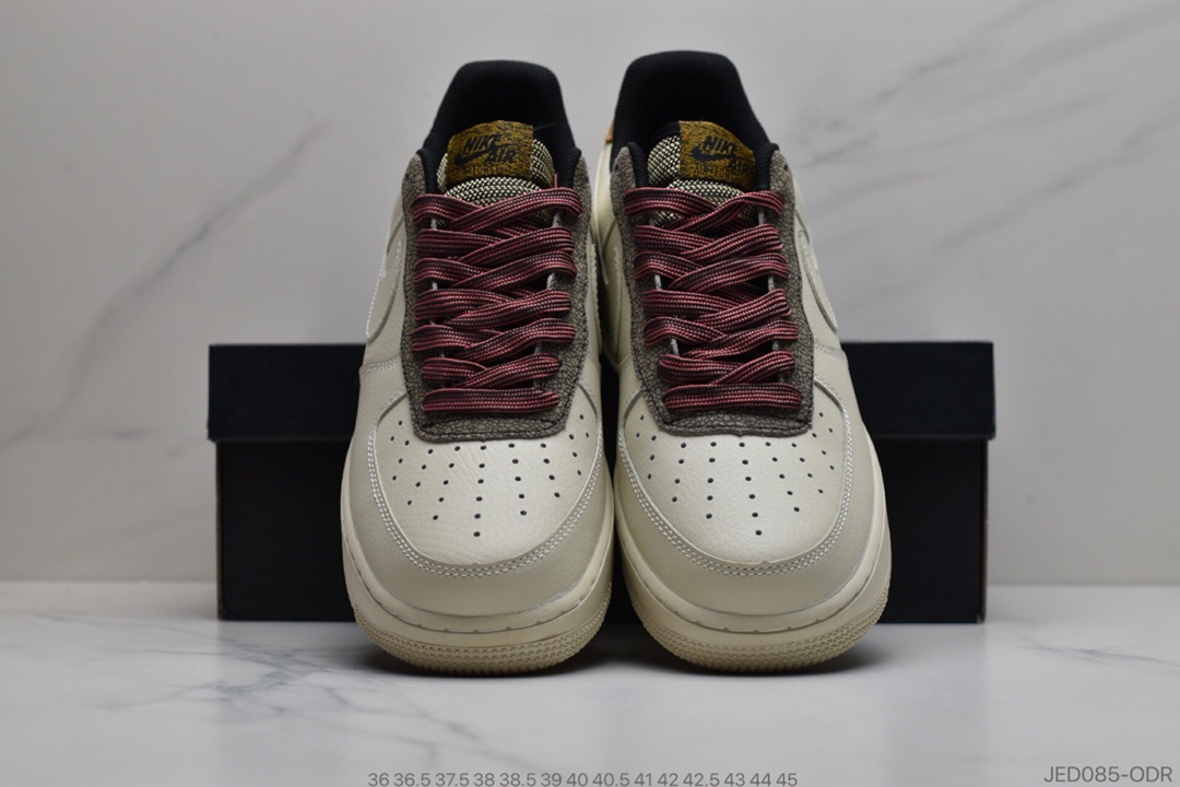 150 公司级耐克Nike Air Force 1 '07 LV8 AF1 大理石纹 板鞋CK4363-100