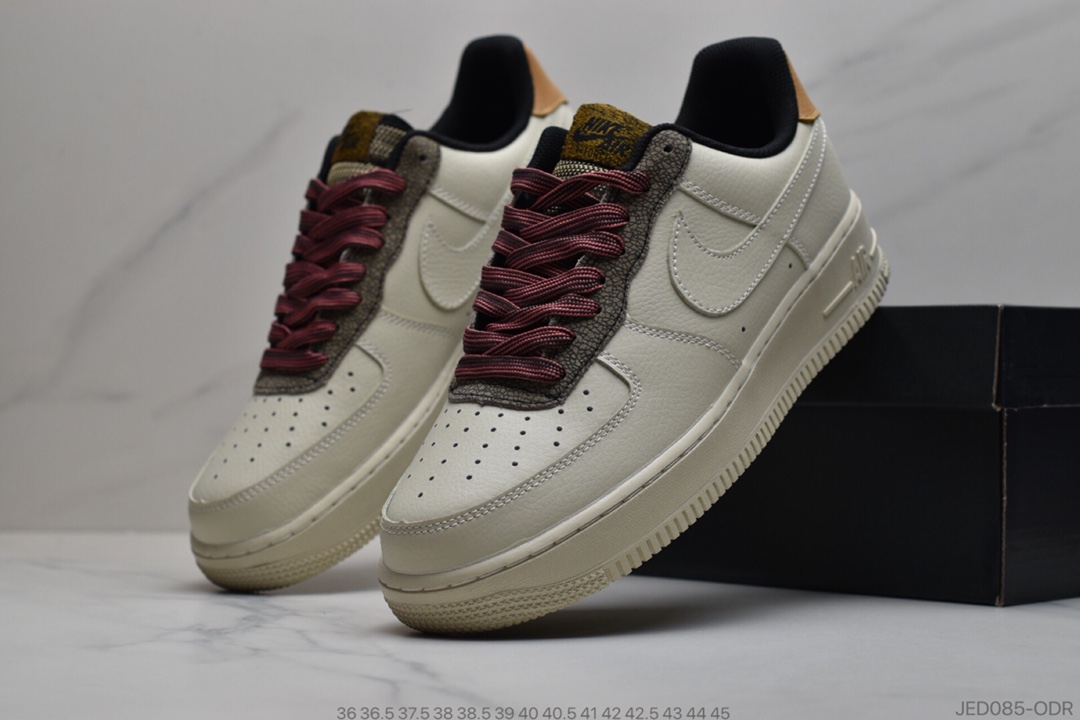150 公司级耐克Nike Air Force 1 '07 LV8 AF1 大理石纹 板鞋CK4363-100