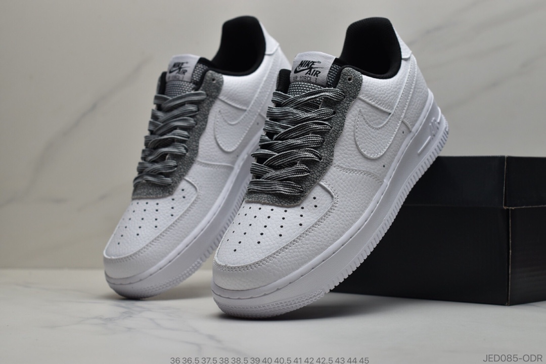 150 公司级耐克Nike Air Force 1 '07 LV8 AF1 大理石纹板鞋CK4363-100