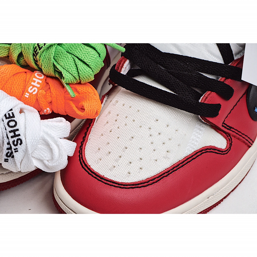 Air Jordan 1 Retro High Off-White Chicago: Classic High-Top Sneakers 7 i1602201308 390 6
