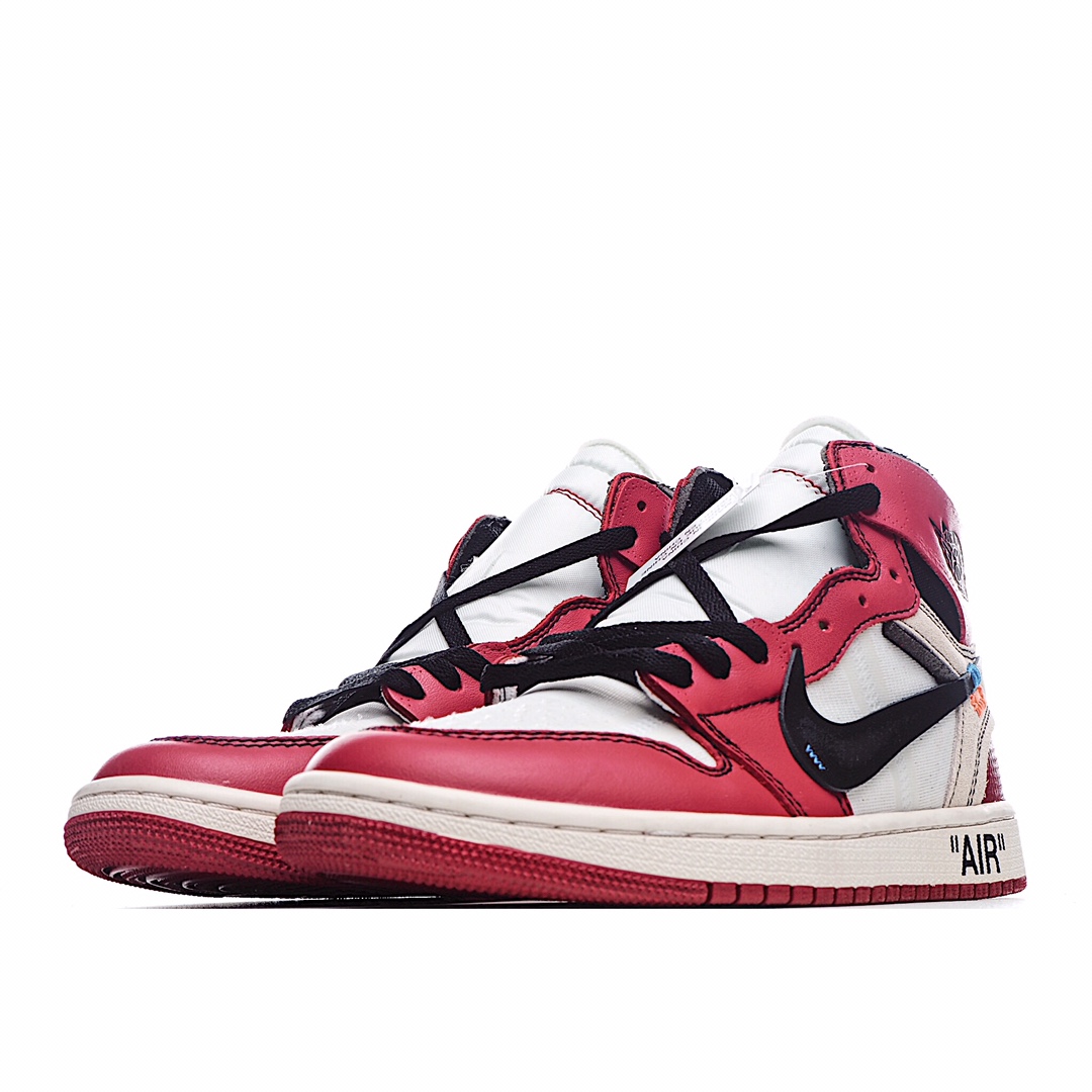 Air Jordan 1 Retro High Off-White Chicago: Classic High-Top Sneakers 2 i1602201308 7977 1