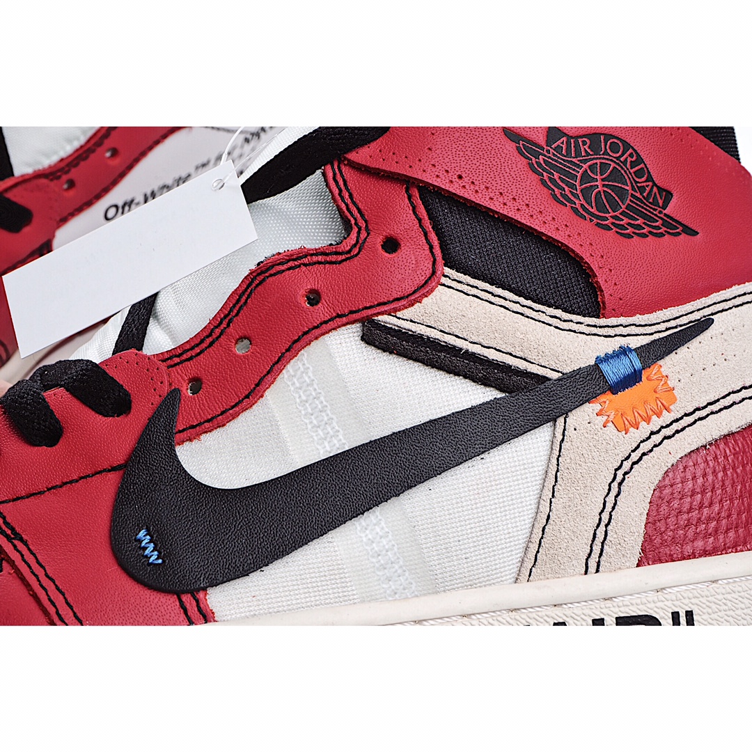 Air Jordan 1 Retro High Off-White Chicago: Classic High-Top Sneakers 8 i1602201308 837 7
