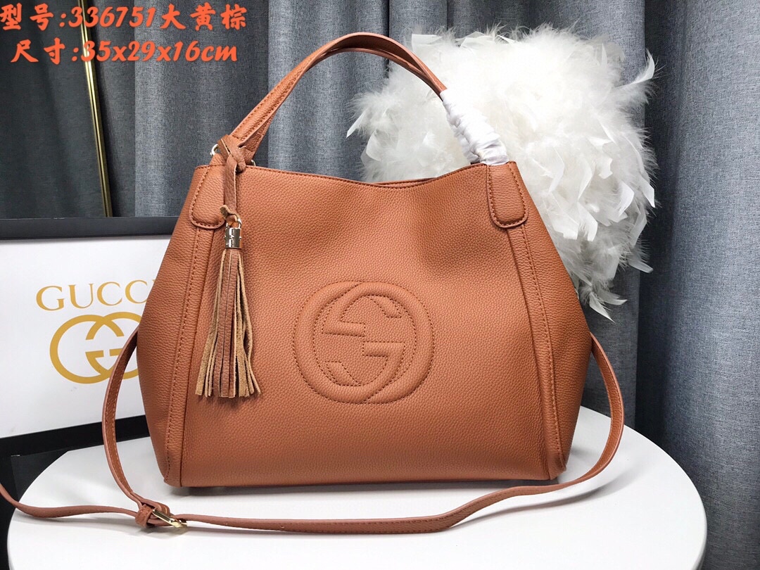 Gucci Soho Brown 35x29x16cm shoulder everyday
