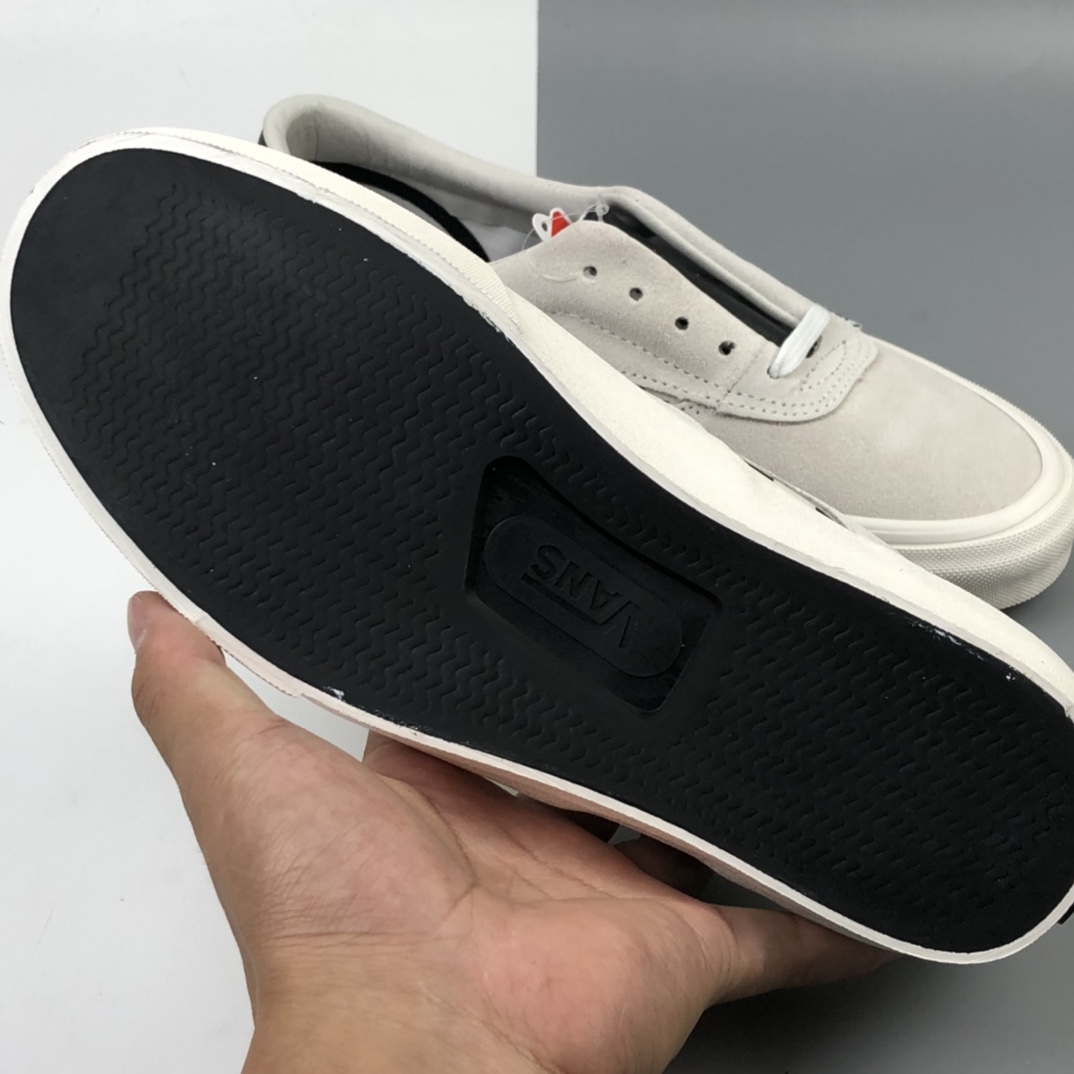 170 Vans Rhude 腰果花麂皮拼接棋盘格低帮复古硫化板鞋 VN0A4UWY17S