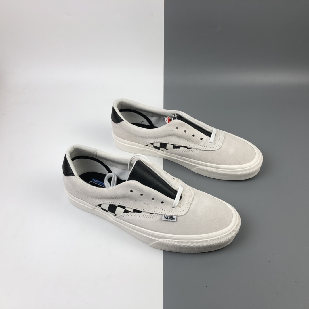 170 Vans Rhude 腰果花麂皮拼接棋盘格低帮复古硫化板鞋 VN0A4UWY17S