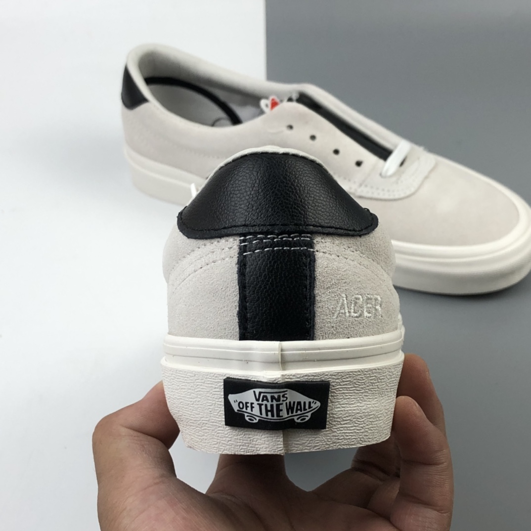 170 Vans Rhude 腰果花麂皮拼接棋盘格低帮复古硫化板鞋 VN0A4UWY17S