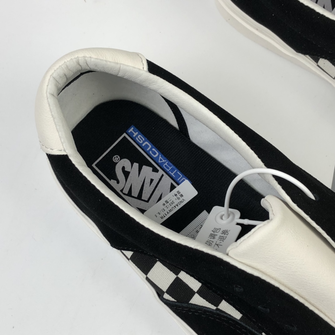 170 Vans Rhude 腰果花麂皮拼接棋盘格低帮复古硫化板鞋 VN0A4UWY17R