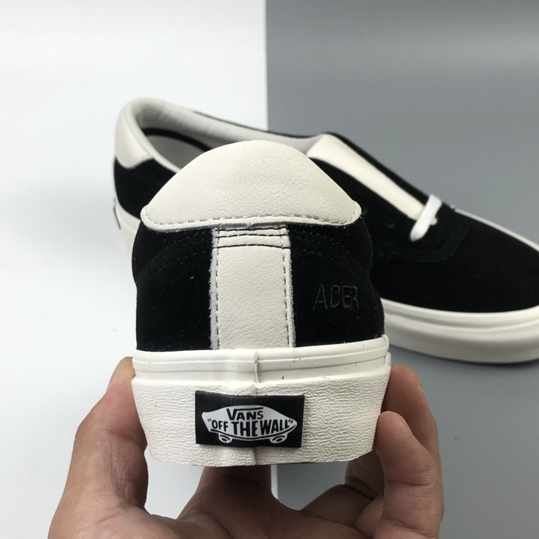 170 Vans Rhude 腰果花麂皮拼接棋盘格低帮复古硫化板鞋 VN0A4UWY17R