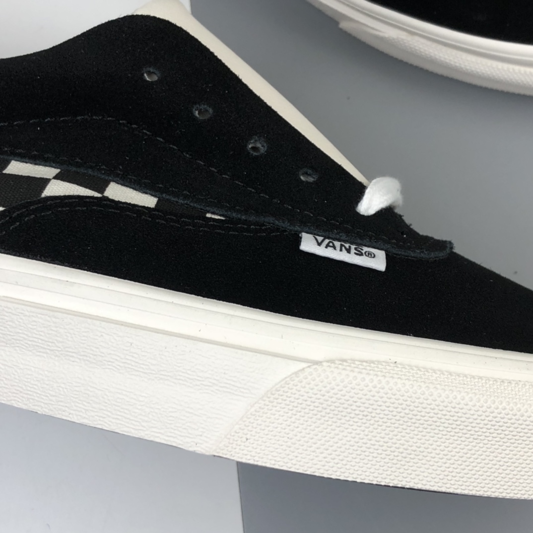 170 Vans Rhude 腰果花麂皮拼接棋盘格低帮复古硫化板鞋 VN0A4UWY17R
