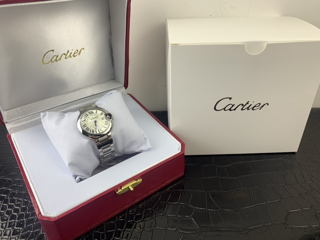 Cartier 皇家 卡地亚蓝气球33尺寸女表