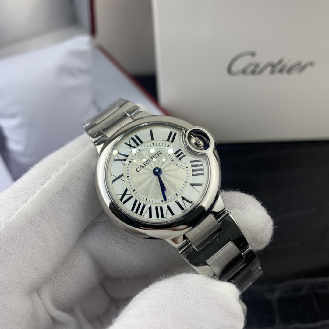 Cartier 皇家 卡地亚蓝气球33尺寸女表