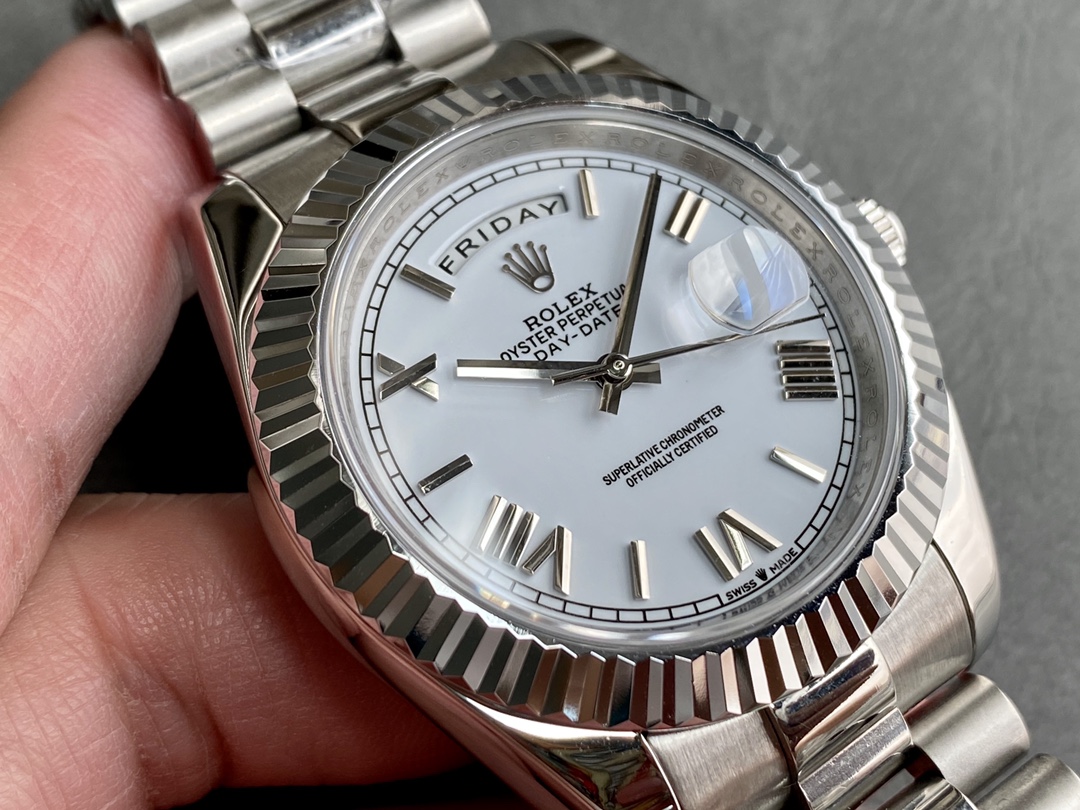 SK厂 劳力士Rolex 双历 星期日志型 40mm 自動機械腕時計