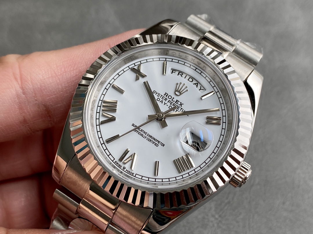 SK厂 劳力士Rolex 双历 星期日志型 40mm 自動機械腕時計