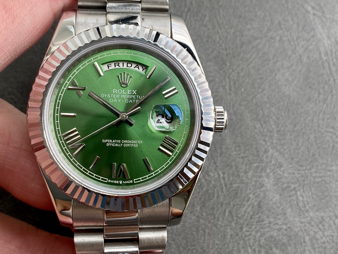 SK厂 劳力士Rolex 双历 星期日志型シリーズ 40mm - 高品質自動機械式腕時計
