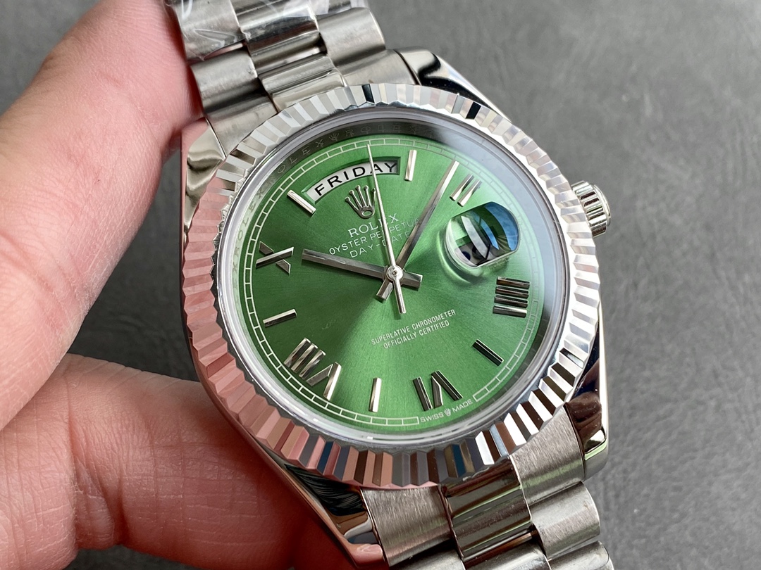 SK厂 劳力士Rolex 双历 星期日志型シリーズ 40mm - 高品質自動機械式腕時計