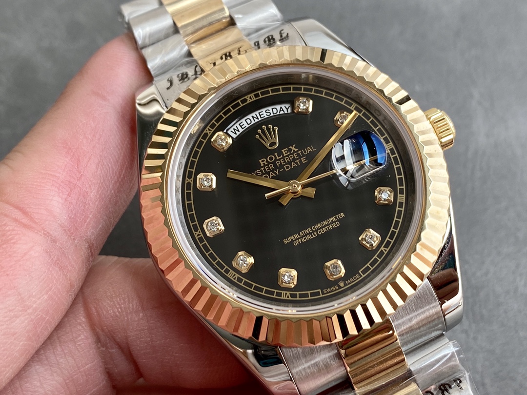 SK厂 劳力士Rolex 双历 星期日志型シリーズ 40mm - 自動機械式腕時計