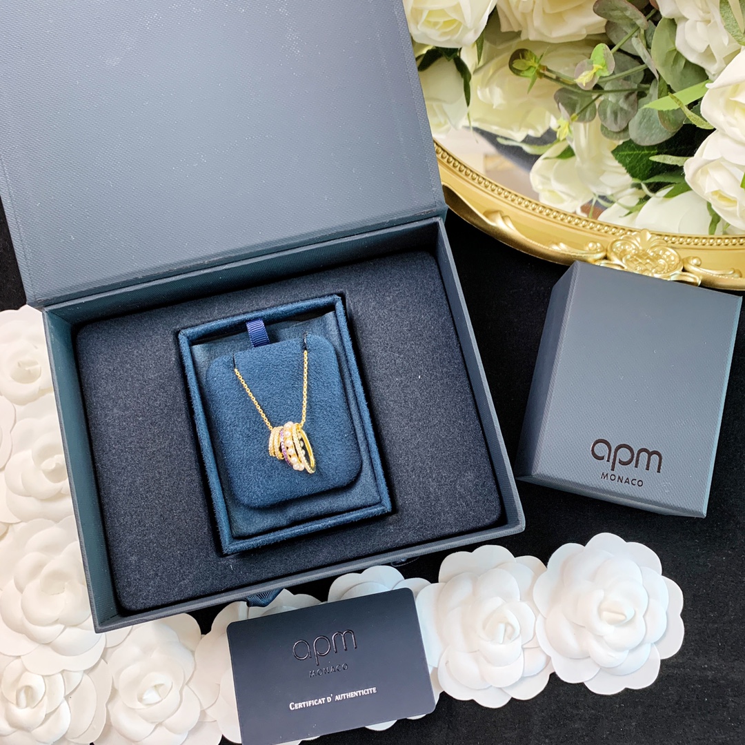 APM Monaco’s New 925 Silver Plated K Gold Image Distribution APMs - 图片 1