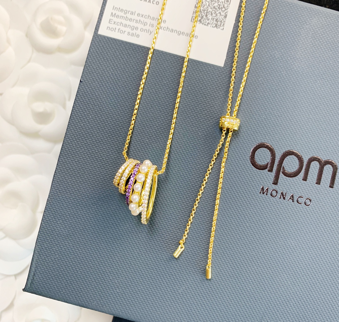 APM Monaco’s New 925 Silver Plated K Gold Image Distribution APMs - 图片 4