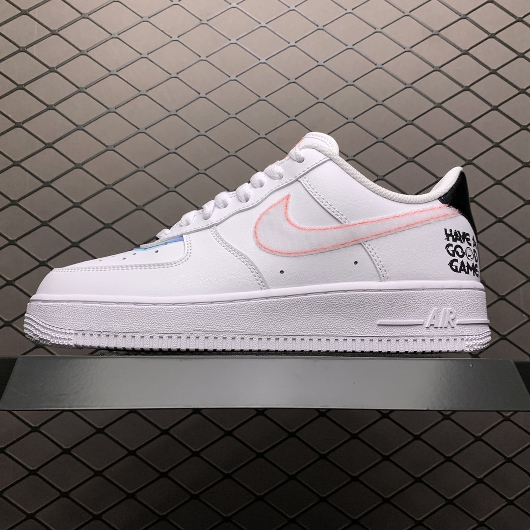 220 NK Air Force 1 ” Good Game ” 电玩 魔术贴Swoosh 空军一号低帮休闲运动板鞋 DC0710-191