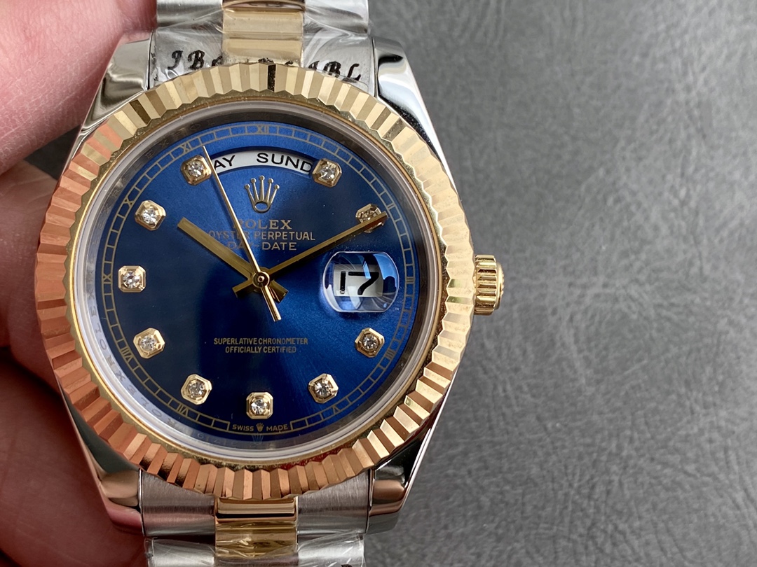 SK厂 劳力士Rolex 双历 星期日志型 40mm 高品質男士腕時計