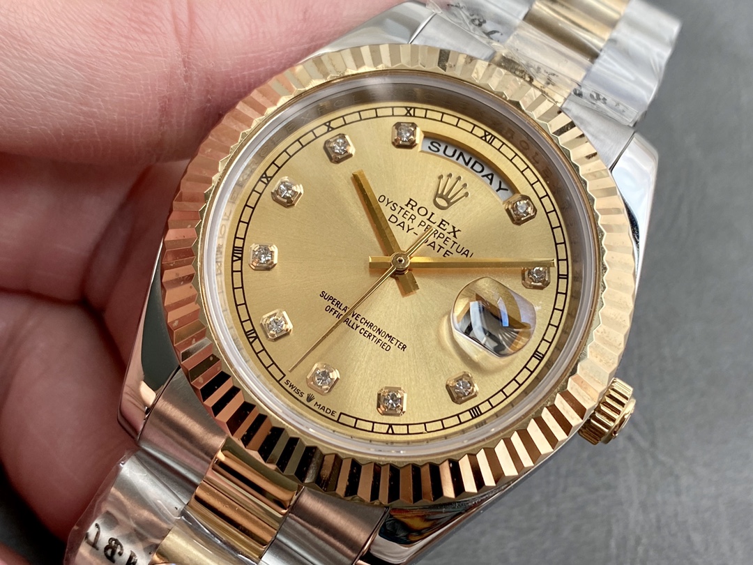 SK厂 劳力士Rolex 双历 星期日志型シリーズ 40mm - 高品質な自動機械式腕時計