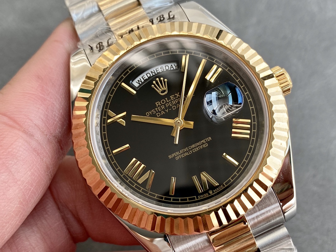 SK厂 劳力士Rolex 双历 星期日志型 40mm - クラシックな男士腕時計