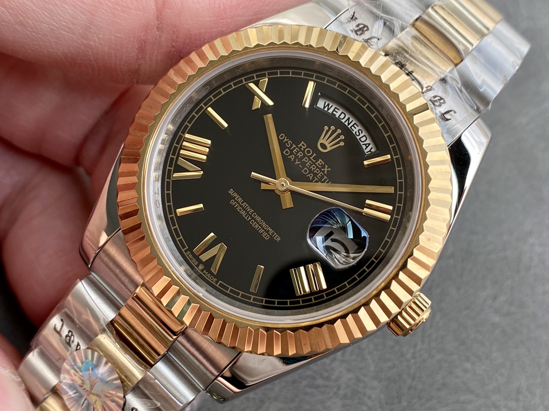 SK厂 劳力士Rolex 双历 星期日志型 40mm - クラシックな男士腕時計