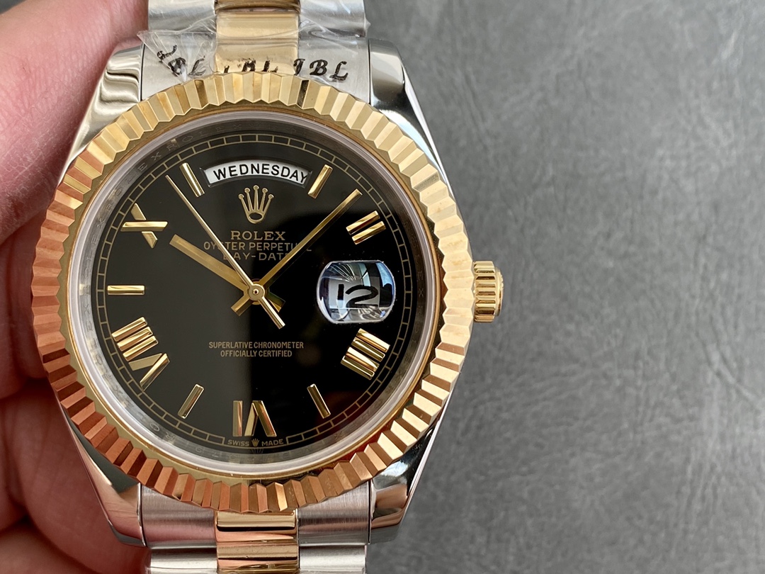 SK厂 劳力士Rolex 双历 星期日志型 40mm - クラシックな男士腕時計