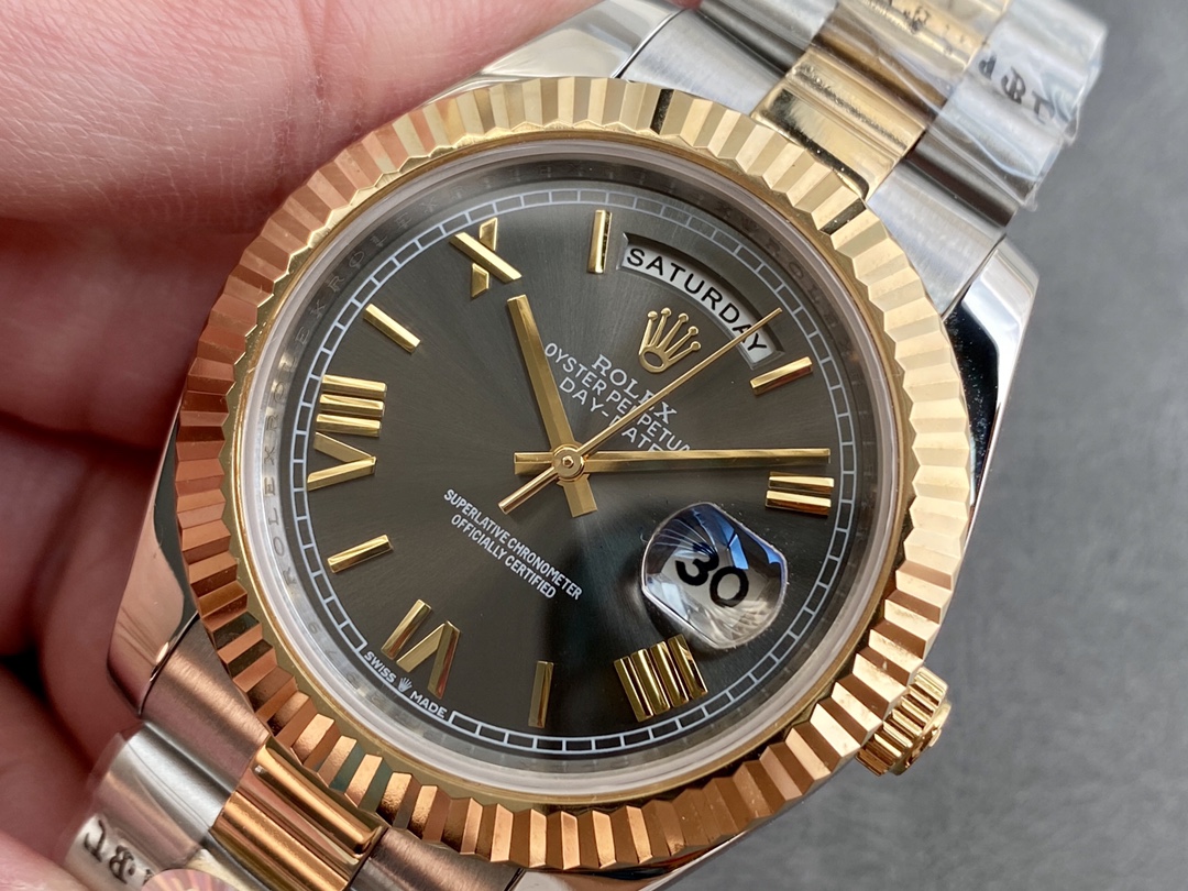 SK厂 劳力士Rolex 双历 星期日志型シリーズ 40mm - 高級自動機械式腕時計