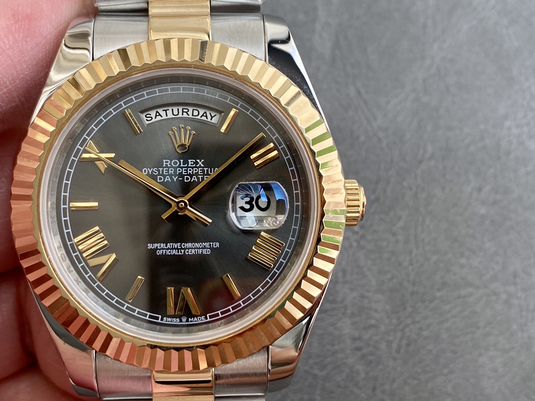 SK厂 劳力士Rolex 双历 星期日志型シリーズ 40mm - 高級自動機械式腕時計