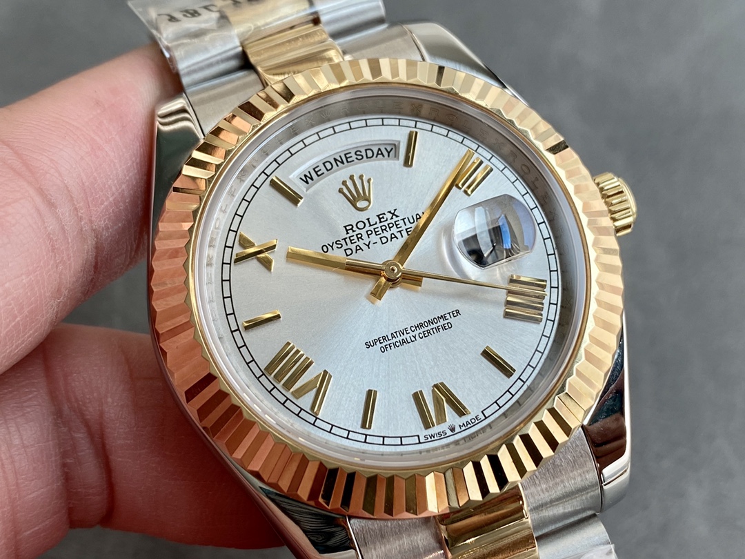 SK厂 劳力士Rolex 双历 星期日志型シリーズ 40mm - 高品質な自動機械腕時計