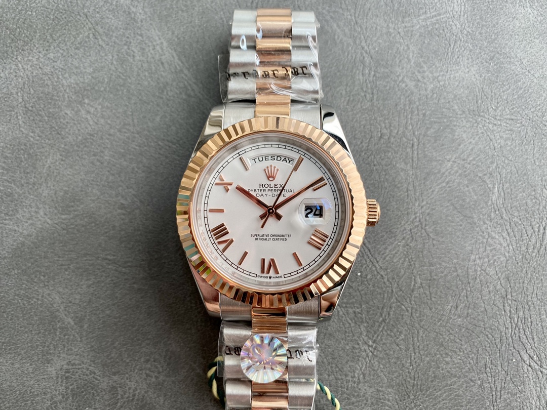 SK厂 劳力士Rolex 双历 星期日志型系列 40mm - 自動機械式腕時計