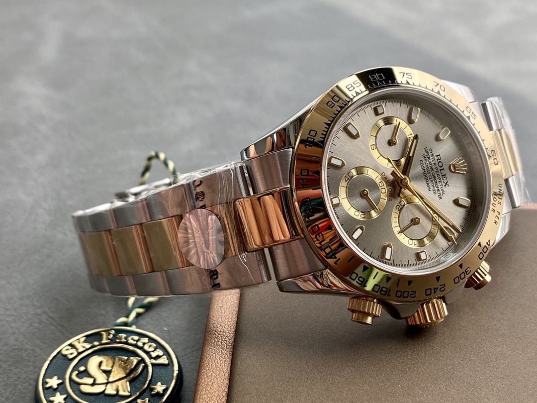 SK Factory 劳力士Rolex 迪通拿シリーズ 超強夜光 メンズ腕時計