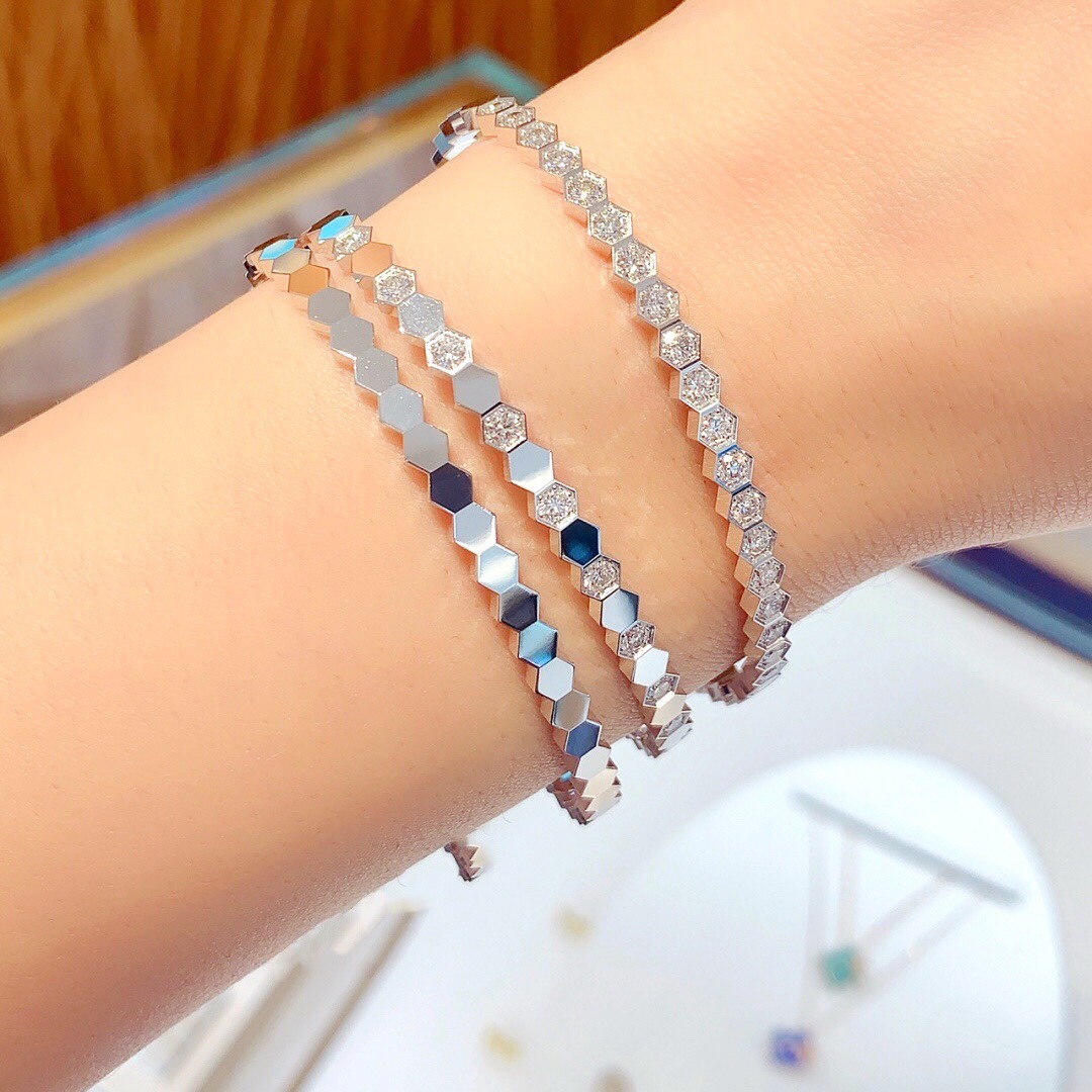 [Niche Series Jewelry]203392 [Our Product] Honeycomb Bracelet ZP Wan Identify