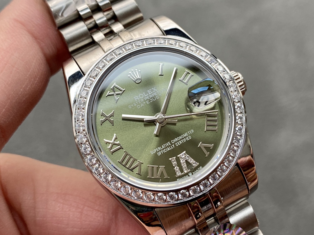 SK Factory 女款 劳力士Rolex 日志型31mm 自動機械腕時計