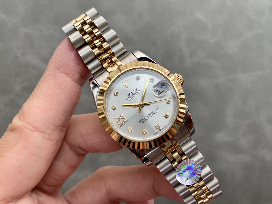 SK Factory 女款 劳力士Rolex 日志型31mm 自動巻き腕時計