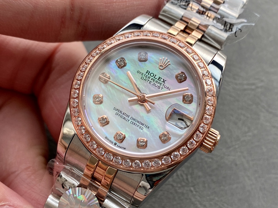 SK Factory 女款 劳力士Rolex 日志型31mm 自動機械式腕時計