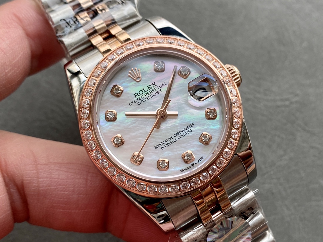 SK Factory 女款 劳力士Rolex 日志型31mm 自動機械式腕時計