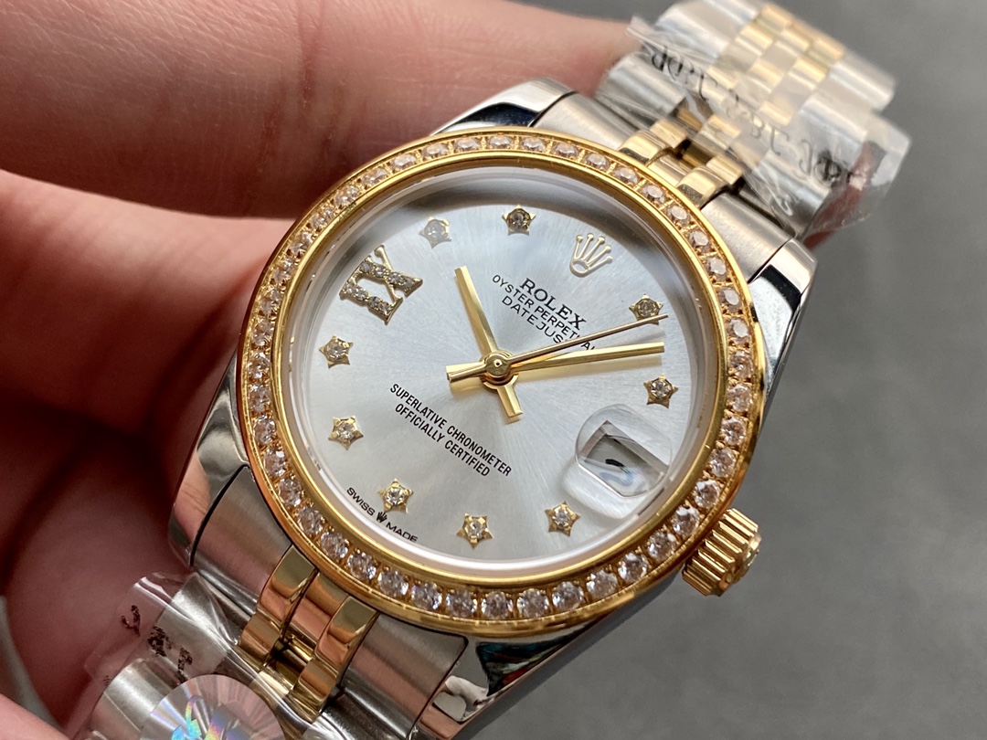 SK Factory レディース 労力士Rolex 日付表示モデル 31mm