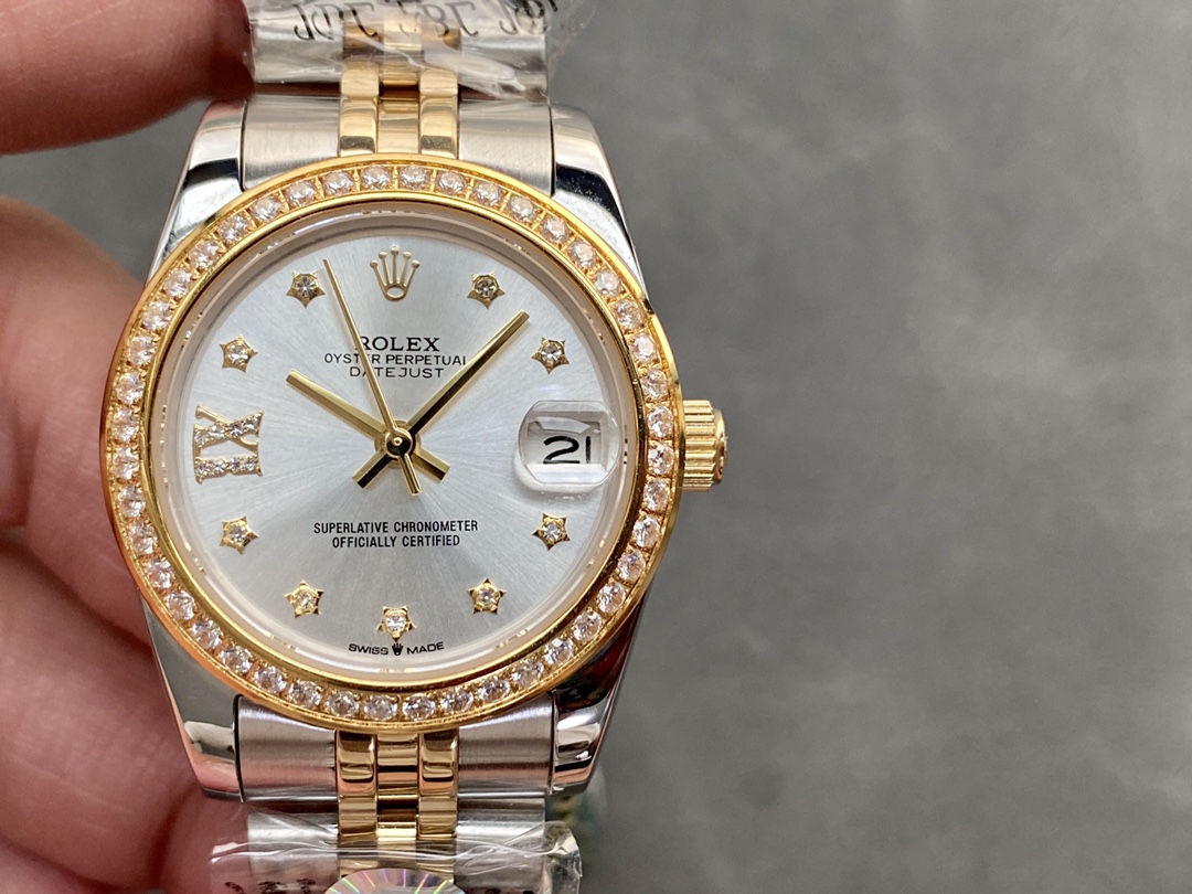 SK Factory レディース 労力士Rolex 日付表示モデル 31mm